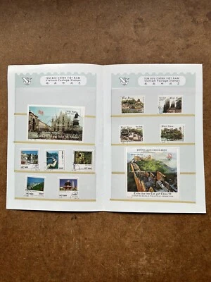 Vietnam ‘China on Vietnamese stamps’ booklet with 2 sets and 2 mini-sheets. CTO. - Image 1 of 3