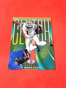 Ja'Marr Chase .. SMARAGD CLUTCH .. Cincinnati Bengals .. 2024 Illusions EINSATZ - Bild 1 von 2