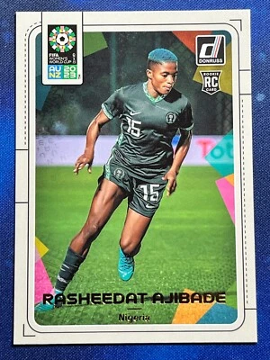 2023 Donruss FIFA Women's World Cup Rookie (RC) #125 Rasheedat Ajibade Nigeria - Image 1 of 2