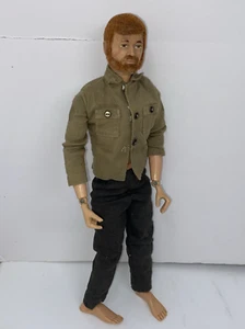 12" 1960s 1964 GI Joe Flocked Red Hair Scar Beard Navy Shirt Hose Hasbro Vintage - Bild 1 von 21