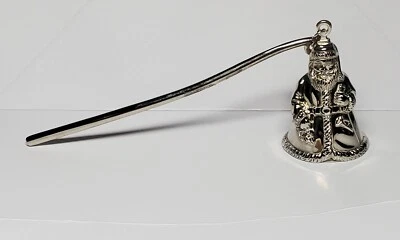 Godinger Silver Plated Santa Claus Candle Snuffer  - Image 1 of 4