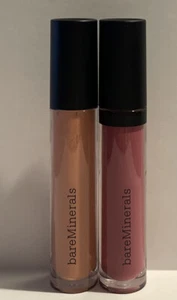 Bare minerals Gen Nude Lip Gloss In Popular And Heartbreaker - Picture 1 of 2