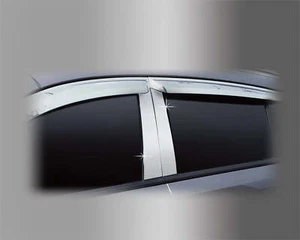 Auto Clover PVC Chrome B Pillar Sticker Trim Set for Chevrolet Captiva 2007+ - Picture 1 of 6