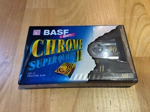 BASF chrome II 90 blank cassette new - Picture 1 of 1