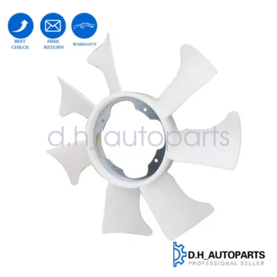 White Radiator Cooling Fan Blade Fits For Mazda B2200 1987-1993 — 第 1/4 张图片