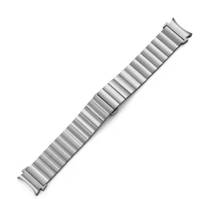 Metalowa bransoletka 20 mm do smartwatcha Samsung Galaxy Watch 4 w kolorze szarym - Zdjęcie 1 z 5
