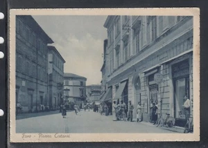Cartolina Fano Piazza Costanzi Sali e Tabacchi ANIMATA MA275 - Imagen 1 de 1
