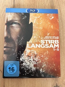 Stirb Langsam 1-5 Blu-Ray Box Bruce Willis Klassiker Wie Neu FSK 16 - Bild 1 von 4