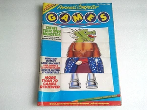 Vintage Personal Computer Games Magazine #3 February 1984 Oric-1 Vic-20 BBC C64 - Zdjęcie 1 z 14