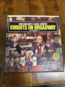 Vtg Knights on Broadway 1960s King Richard's Fluegel 4 Track 3 3/4 IPS Reel Tape - Picture 1 of 3