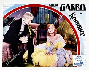 GRETA GARBO in ROMANTIK 1930 LIEBESAFFÄRE UND SOZIALE KLASSE 11 X 14 LOBBYKARTE - Bild 1 von 1