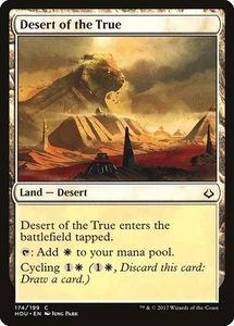 Desert of the True 1x FOIL HOU MTG Hour of Devastation Common MINT land white - Picture 1 of 1
