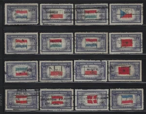 Precancels - AR - Arkansas - 30 different Overrun Countries - nice group - Picture 1 of 2