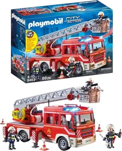 Playmobil City Action 9463 Véhicule du gestionnaire de pompiers avec lumière et - Photo 1/1