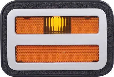 Dodge Charger R/T Super Bee 500 1971; conjunto de marcadores laterales delanteros; ámbar; con Foto 1 de 4