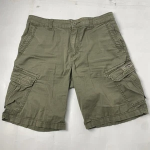 Pantalones Cortos de Senderismo Unionbay Para Hombre Verde Carga 11" Entrepierna Lona Utilidad Talla 34 - Imagen 1 de 18