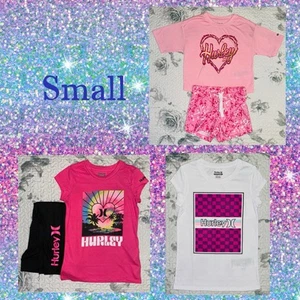 Girls (5pc) Hurley Summer Bundle Sz/ SMALL (8-9) - Picture 1 of 11