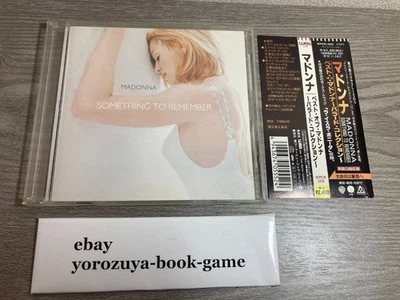 Madonna Something To Remember  WPCR-555 obi Japan import - Image 1 of 3
