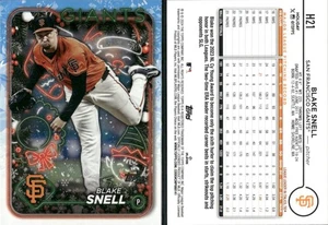 ⚾️ 2024 Topps Holiday - Blake Snell Giants #H21 - Imagen 1 de 1