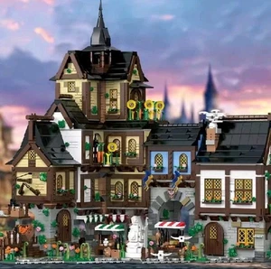 NEW USA HUGE Medieval Town Center 3867PC Building Block Set Castle MOC W/Box - Picture 1 of 6