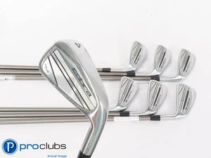 COBRA '2023 KING TOUR IRONS 4-PW Aerotech Steelfiber 95 Stiff Flex #443256 - Picture 1 of 6