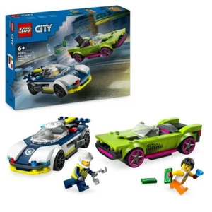 LEGO 60415 Verfolgungsjagd mit Polizeiauto und Muscle Car - Bild 1 von 5