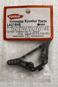 KYOSHO LA216HB Carbon Composite Front Shock Stay ( ZX-5/SP/FS/FS2/RS )  Neuf/New