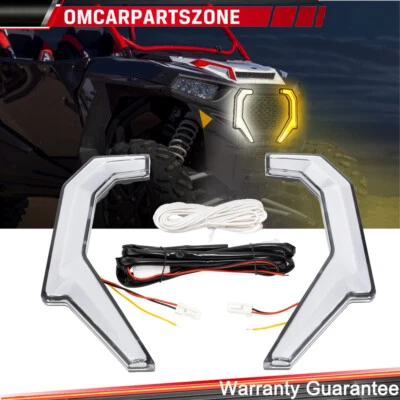 Luces de acento de colmillo de señal de giro UTV para Polaris RZR XP 4 1000/S 4 900 2014-2018 Foto 1 de 4