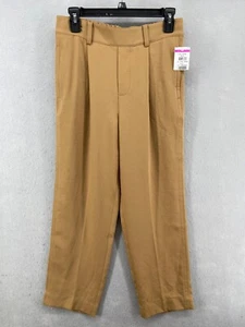 Pantaloni Vince donna taglia S conici pull-on sabbia crop alla caviglia prezzo al pubblico consigliato $ 225 - Foto 1 di 14