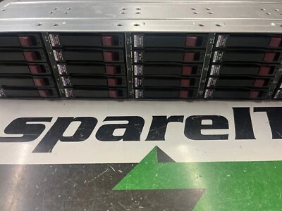 Arreglo de unidades HP 418800-B21 StorageWorks MS70 con 25 bandejas.  Sin disco duro. Foto 1 de 4