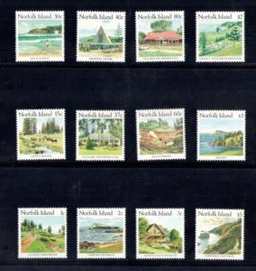 1987-88 Norfolk - Sites et monuments ordinaires, Yvert n° 401-04 +409-12 + 432- - Photo 1/1