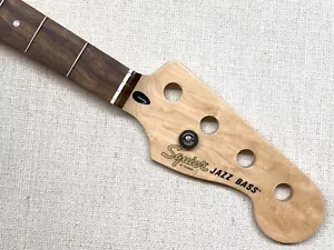 Genuine Fender Squier JAZZ J BASS NECK Maple / Indian Laurel Electric Guitar - Picture 1 of 14