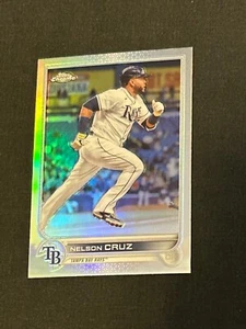 Nelson Cruz 2022 Topps Chrome Silver Parallel Card #71 Tampa Bay Rays - Bild 1 von 2