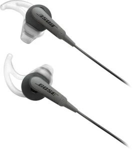 Bose SoundSport Wired 3.5mm Jack Headphones Earbud(In-ear) Charcoal-Black - Picture 1 of 10