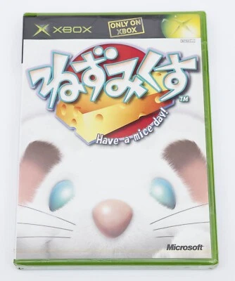 Nezmix Have a Mice Day - Original XBOX JP Japan NTSC-J New & Sealed - Torn Seal - Image 1 of 4