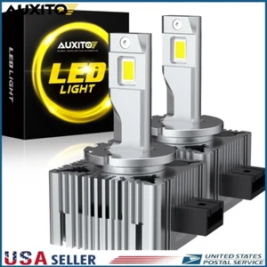AUXITO D1S D1R 80000LM LED Headlight High Low Beam HID Xenon Replace Bulbs H - Picture 1 of 15