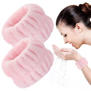 2pcs Wrist Bands for Washing Face Wash Wristbands Wrist Towels Arm Bands for - Picture 1 of 7