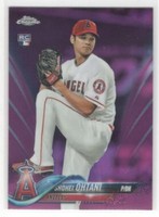 SHOHEI OHTANI 2018 Topps Chrome PINK Refractor Rookie Card RC #150 Mint Angels!!