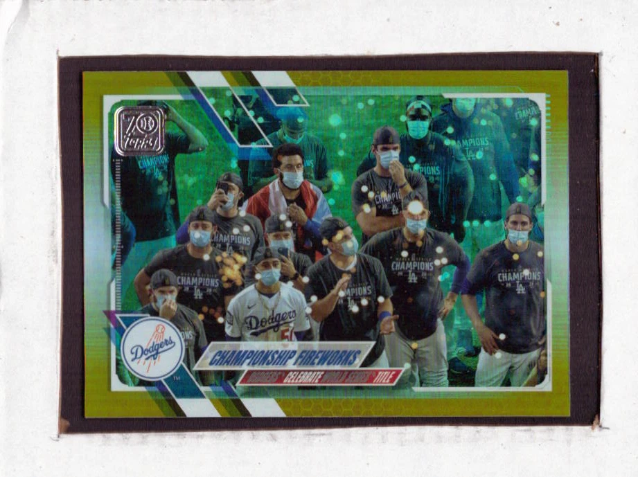 2021 Topps Series 2 Gold Foil  -  Finish Your Set - You Pick - Image 1 of 1