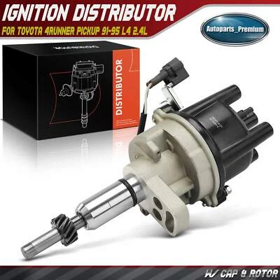 Distribuidor eletrônico com tampa e rotor para Toyota 4Runner Pickup 91-95 L4 2.4L - Imagem 1 de 4