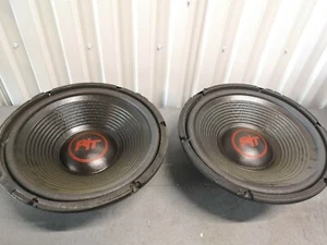 Pair of Old School the Patriot Series High Performance Woofer R 7 T ENTERPRISES - Picture 1 of 12