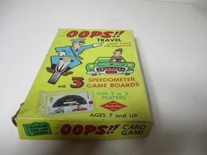 Ups!! Travel Kartenspiel Warren Vintage Karten Reiseetui 3 Tachos - Bild 1 von 5
