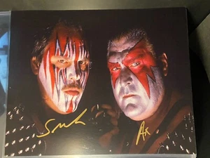 AX & SMASH DEMOLITION FIRMADO | FOTO 8x10 WWF WWE WCW AEW WRESTLING - Imagen 1 de 1