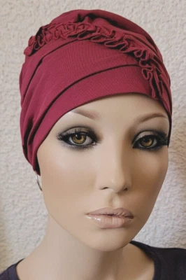 Eleganca Damen Mütze Chemo Kopfbedeckung Turban weich bequem Chemomütze Romy NEU - Bild 1 von 4