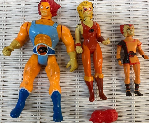 Thundercat Lot , Lion O,Lion O GLove, Cheetara, &Wilycat Cover