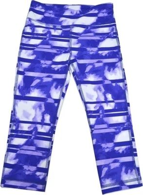 Ideology Girls  Blazing Purple Active Capri  Leggings Small 7/8 - Image 1 of 3