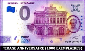 UEHN / BEZIERS THEATER / JUBILÄUM 2020 / 0€ BANKNOTE / 0€ BANKNOTE 2020-3* - Bild 1 von 1