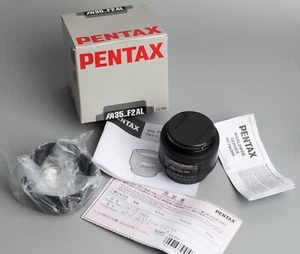 [Near Mint] PENTAX FA35mm F2.0 AL Prime Lens fro With original packag - Picture 1 of 11