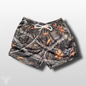 5 in Inseam Goat Strength Mesh Hunter Camouflage Shorts (Camo Design) - Picture 1 of 5