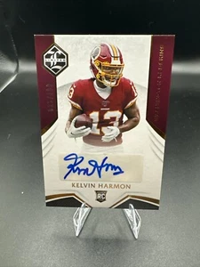 Panini Limited Kelvin Harmon Rookie RC 2019-20 automático 015/199 SP #228 - Imagen 1 de 3